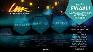 UMK16 kilpailun kulku