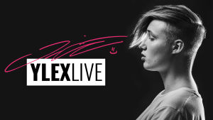 Isac Elliot Studio B:ssä livekeikalla Ylen 90-vuotissyntymäpäivänä 9.9.2016