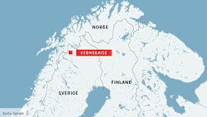 Kebnekaise är ett populärt mål för skid- och vandringsturister året om. Kebnekaise i norra Sverige