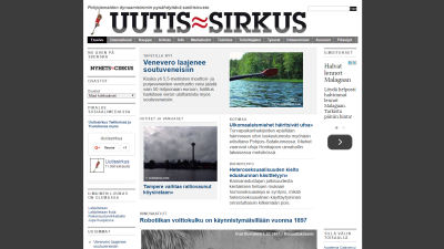 Kuvakaappaus Uutis-Sirkus -sivustosta.