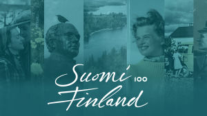 Suomi Finland 100 Sidhuvud för Suomi Finland 100 på Arenan