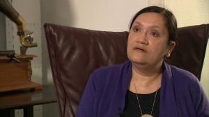 Asmita Naik Den före detta FN-anställta Asmita Naik som slog larm om de sexuella övergreppen i Västafrika 2001.