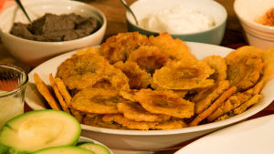 Patacones.
