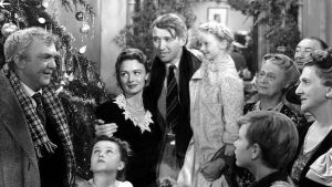 Ihmeellinen on elämä Loppukohtaus elokuvasta Ihmeellinen on elämä (It's a Wonderful Life), USA 1946.
