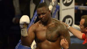 Dillian Whyte har bara förlorat en match som proffs. Dillian Whyte i ringen
