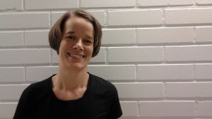 Katarina von Numers talar om vikten av högläsning. Katarina von Numers-Ekman