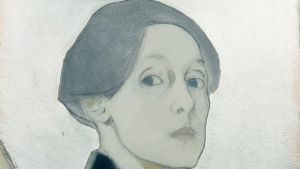 Schjerfbeck är mest omtalad för sina uttrycksfulla och avskalade självporträtt Helene schjerfbeck omakuva