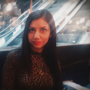 Haneen Jameel och jag träffas på ett kafé i ett köpcentrum i närheten av hennes hem. Haneen Jameel