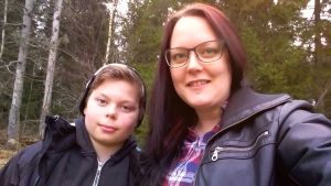 Wiggo Lundberg och hans mamma Malin är vänfamilj via Röda Korset. Wiggo Lundberg och Malin Lundberg är vänfamilj via Röda korset