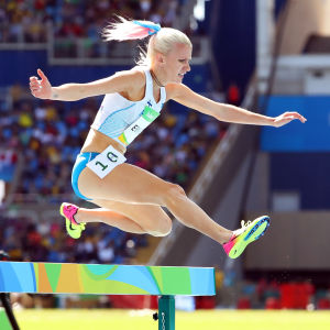 Sandra Eriksson i Rio de Janeiro.