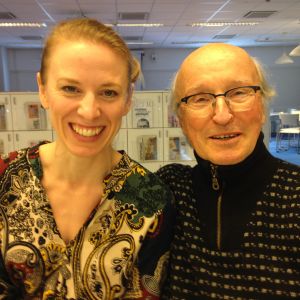 Matilda Hemnell och Fred Negendanck Matilda Hemnell och Fred Negendanck poserar