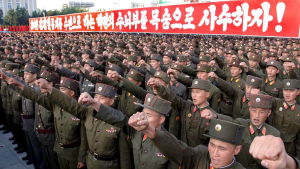 Den koreanska folkarmén är den fjärde största i världen med över 1,2 miljoner soldater