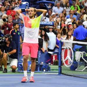 Lucas Pouille har besegrat självaste Rafael Nadal i US Open.