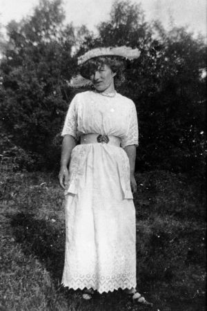 Edith Södergran. Kuva: Helena Södergran. Edith Södergran