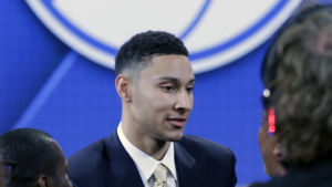 Ben Simmons spelade universitetsbasket i Louisiana State förra säsongen. Ben Simmons är ett basketlöfte från Australien.