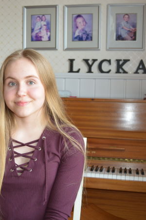 Elvira Nyrönen i Jakobstad är med i MGP finalen