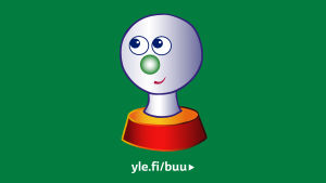 Buu Klubbenin vihreä logokuva Lasten Fyndiin