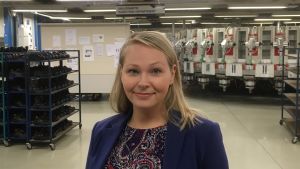- Rorschach är det enda testet som finländska domstolar accepterar som bevis. Så säkra resultat ger det, säger Ejendals HR-chef Hanna Peltokangas. Bild på Hanna Peltokangas