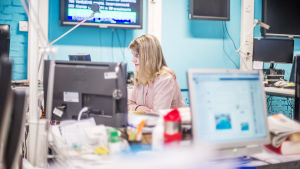Yle Uutisets arbetslandskap.
