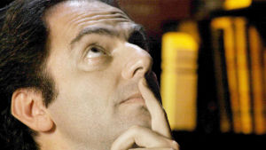 Italo Calvino (Neri Marcorè= Näyttelijä Neri Marcorè on Italo Calvino elokuvassa Inside Italo