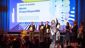 Nörtti: DragonSlayer666 voitti lapsille ja nuorille suunnatut sisällöt -sarjan KOURA-palkinnon Nörtti: DragonSlayer666 voitti lapsille ja nuorille suunnatut sisällöt sarjan KOURA-palkinnon