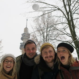 BUU-stämpeln, Lisa Gerkman, Malin Olkkola, Staffan Gräsbeck och Jontti Granbacka