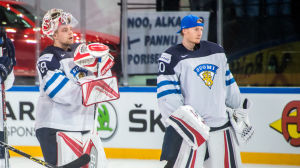 Förra året konkurrerade Harri Säteri ut Joonas Korpisalo i VM. Harri Säteri och Joonas Korpisalo