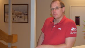 Jonas Lundén har ungefär 15 års erfarenhet av att vara kartläsare. Porträttbild på Jonas Lundén.