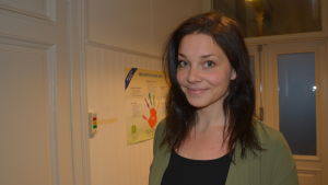 Socialhandledare Cecilia Flygar hjälper ungdomar på Ungdomsstationen Klaara i Vasa. Cecilia Flygar jobbar på Ungdomsstationen Klaara i Vasa.