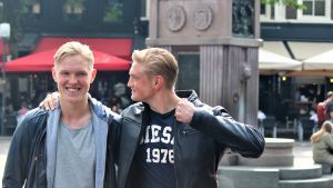 Det senaste året har varit en emotionell bergochdalbana för bröderna Jensen. Fredrik (t.v.) och Richard Jensen står.