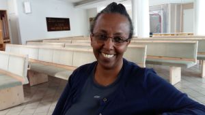 Etiopiska Wulita Bezabeh har bott 15 år i Jakobstad. Etiopiska Wulita Bezabeh har bott 15 år i Jakobstad.