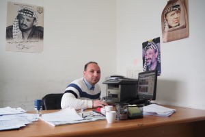 Aktivisten Raed Al Dibi planerar nya demonstrationer mot Israels ageranden. Raed Al Dibi