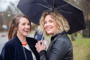 Anna Dahlbäck, Amanda Colldén från podden "Alla våra ligg"