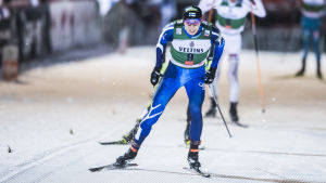 Eero Hirvonen har varit på pallen tre gånger i vinter. Eero Hirvonen.