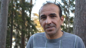 Ghassan Abdullah Mukhlif trivs med jobbet som mekaniker. I Nagu har integrationen fungerat bra.