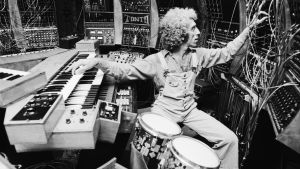 Malcolm Cecil, Tonto, elektronisen musiikin pioneeri. Malcolm Cecil (Tonto's Expanding Head Band) studiossa