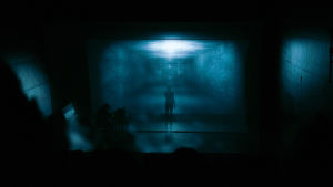 Deep Time Séance: Contamination, Kiasma-teatteri, 18.10.2015. Kuratointi: Jenni Nurmenniemi (HIAP – Frontiers in Retreat), valokuva: Salla Lahtinen Tuomas A.Laitinen, Deep Time Séance: Contamination, Kiasma-teatteri, 18.10.2015. Kuratointi: Jenni Nurmenniemi (HIAP – Frontiers in Retreat), valokuva: Salla Lahtinen.