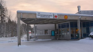 Jouren på Borgå sjukhus har fått ta emot många patienter med influensasymptom. Borgå sjukhus, jourpoliklinik