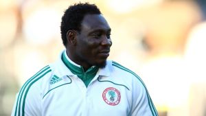 Daniel Amokachi har ett långt förflutet i Nigerias landslag. Daniel Amokachi har ett förflutet i Nigerias landslag.