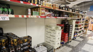 Öl- och ciderutbudet på Citymarket.