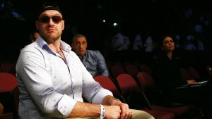Tyson Fury i Manchester den 24 september. Tyson Fury i Manchester den 24 september.