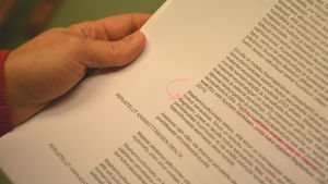 Största delen av asylsökandena hösten 2015 borde återvända hem, anser Migrationsverket som behandlar asylansökningarna. En sida ur migrationsverkets asylbeslut.
