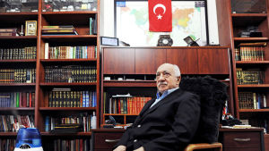 Fethullah Gülen i sitt hem i Pennsylvania, USA 15.3.2014 Fethullah Gülen i sitt hem i Pennsylvania, USA 15.3.2014