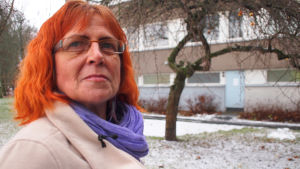 Sari Haikarainen för missbrukarnas talan. Sari Haikarainen informatör på Suomen Lumme
