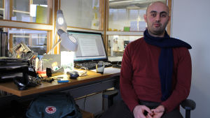 Ahmed Al-Nawas efterlyser mer aktiva konstinstitutioner. Ahmed Al-Nawas på Kultur för alla.