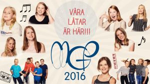 10 taggade artister som den 8 oktober intar MGP-scenen. MGP-artisterna i ett collage.
