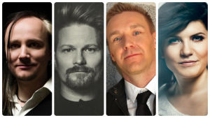 Marko Saareston kuva: Jessica Räisänen. Suvi Teräsniskan kuva: Warnermusic. Mika Ikosen kuva: Jari Järnefelt. Puoli seiskan vieraat, viikko 39.