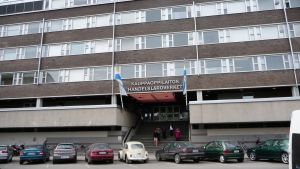 Åbo yrkesinstitut vid Klockringaregatan. Åbo Yrkesinstitut