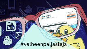 Valheenpaljastaja kuvitusgrafiikka.