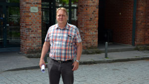 John Dahlbacka säger att den virtuella verkligheten skapar möjligheter att göra saker på ett mycket billigare sätt.
John Dahlbacka.